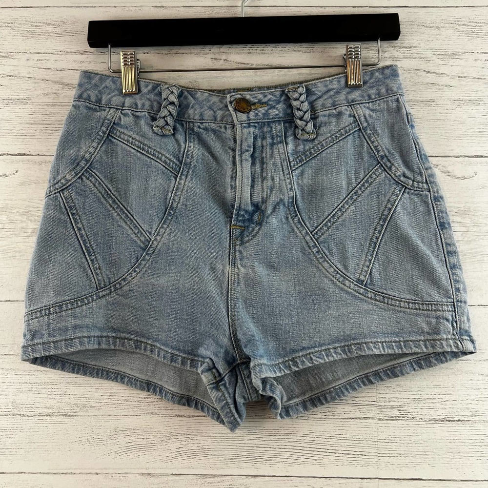 BDG High Rise Vintage Style Denim Shorts Size 29